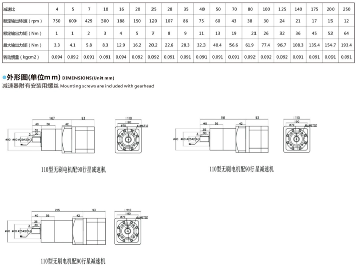 直流無(wú)刷電機(jī)行星減速機(jī) (5)